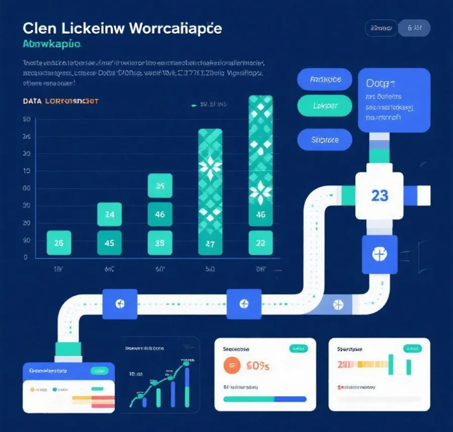 AI预测模型流程示意图